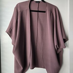 Zenobia Women's Mauve/Purple Cape Jacket